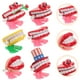 thumbnail image 2 of 6 piezas de juguetes de dientes castañeteantes a cuerda, divertidos dientes andantes (estilo aleatorio), 2 of 8