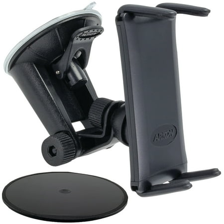 Arkon SM617 Slim-Grip Ultra Robust Base Windshield/Dashboard Mount Car Mount with Retail Packaging