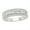 White 5.5mm, variant on 5.5mm Eternity Band Rings for Women 925 Sterling Silver CZ Wedding Stackable Ring for Her SZ 7