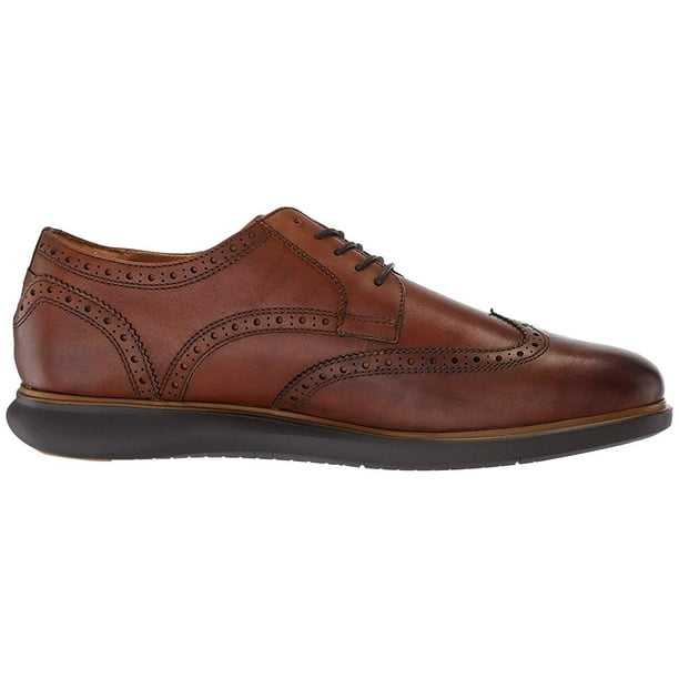 florsheim cognac wingtip