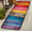 Multicolour 3, variant on ADECORIVY Rainbow Wood Runner Rug 2x6 Washable Runner for Hallway Non-Slip Kitchen Rug Runners Soft Entryway Floor Carpet for Hall Living Room Bedroom