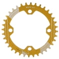 thumbnail image 2 of Lebycle 36T Mountain Bike Chain Wheel Wearproof 104BCD Positive and Negative Tooth Disc ChainringGold,, 2 of 5