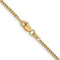 thumbnail image 6 of Auriga Fine Jewelry 14K Yellow Gold 1.5mm Box Chain Necklace 16inch for Women, 6 of 6