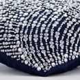 thumbnail image 2 of Throw Pillow Case, Navy Blue Pillow Cover, Sequins Crystals Sparkly Glitter Bling Pillow Cover, 14x14 inch (35x35 cm) Pillow Case, Square Taffeta Pillow Cover - Crystals N Pearls Jam, 2 of 6