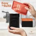 thumbnail image 6 of Autumn Alley Black Metal Farmhouse Soap Dispenser w/ 'Wash' Label | Farmhouse Bathroom Accessories, 6 of 11