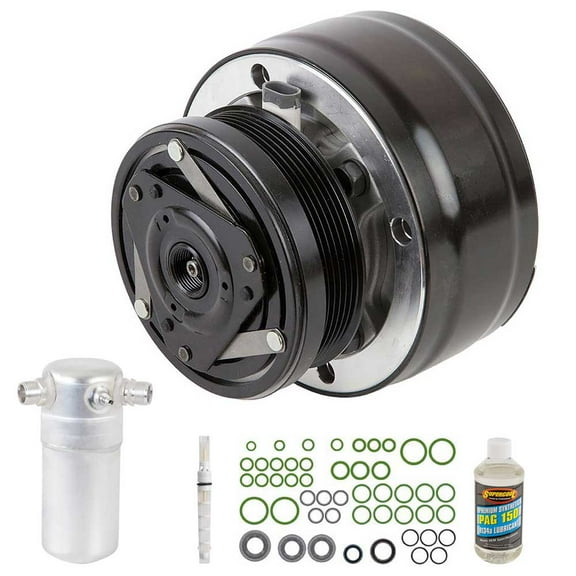 For Cadillac Brougham 1990 1991 AC Compressor w/ A/C Repair Kit - BuyAutoParts