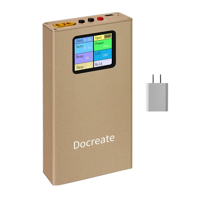 Mini máquina de soldadura por puntos portátil, soldador por puntos de 10000mAh, paquete de batería DIY