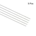 thumbnail image 3 of Uxcell 304 Stainless Steel Round Rods 1.5mm x 350mm for DIY Craft, 5 Pack, 3 of 6