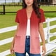 thumbnail image 4 of Camiseta de Cuello Redondo de Color Sólido Casual de Ajuste Suelto con Poliéster Suave, Camiseta de Verano para Uso Diario en Casa O Trabajo, 4 of 5