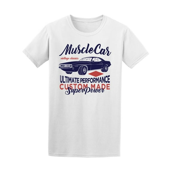 Vintage Muscle Car Men's Tee - Image by Shutterstock