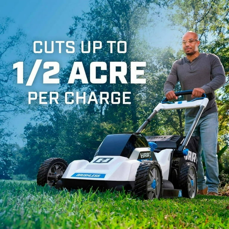 Restored Scratch and Dent HART 40 Volt Cordless 20 Inch Push Mower