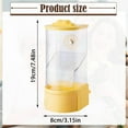 thumbnail image 5 of WMGHA No Mess Bird Cage Feeder Automatic Parrot Seed Feeders, Hanging Anti-Scatter Bird Box for Parakeets & Lovebirds | Easy-Clean BPA-Free Plastic Design for Cage, Aviary & Outdoor Use, 5 of 9
