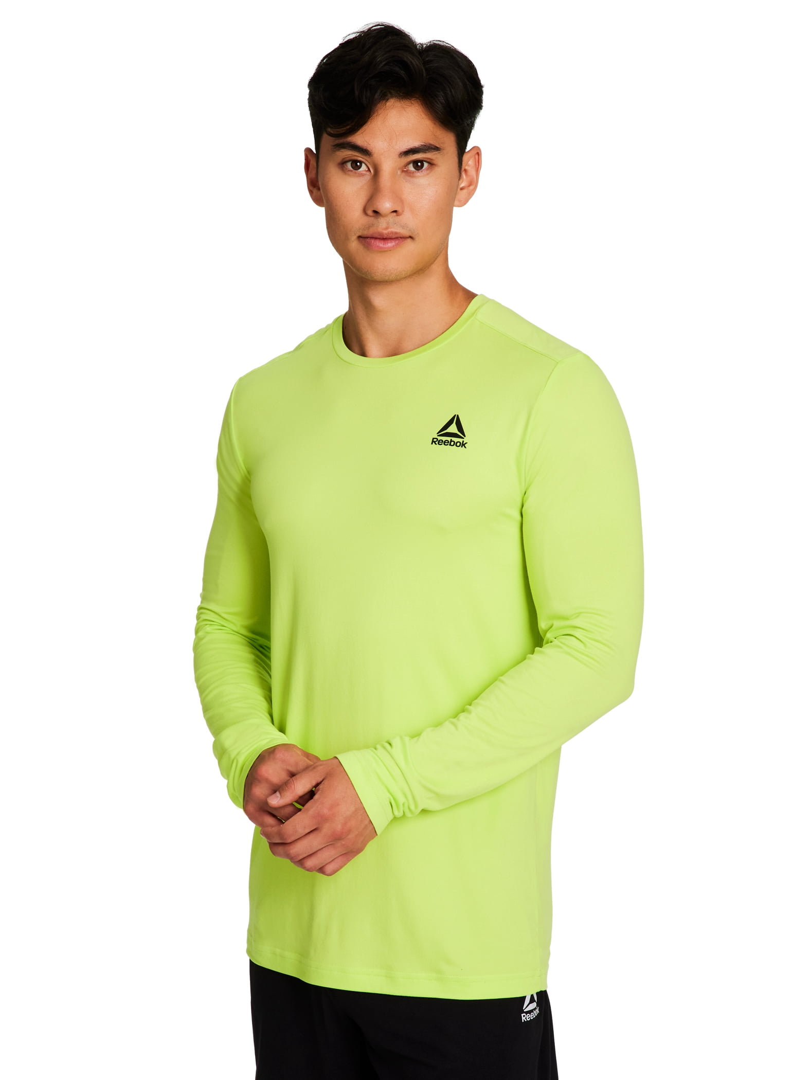 Reebok Men's and Big Men's Legacy Core Long Sleeve Tee Shirt, Sizes XS-5XL
