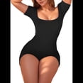 thumbnail image 2 of Cortos para Mujer, de Entrenamiento de una Pieza, Trajes de Yoga, Moda de Verano, Ropa de Vacaciones 2025 Negro L, 2 of 6