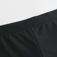 thumbnail image 7 of Zhden Swim Shorts for Women Stretchy Board Shorts Black Swim Bottoms Sport Swimsuit Bottoms（Black,L）, 7 of 7