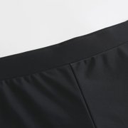 vigerkar Period Swimwear Menstrual Leakproof Swim Shorts Quick Dry 3 High Waisted Bathing Suit Bottoms for Womens Black, XL