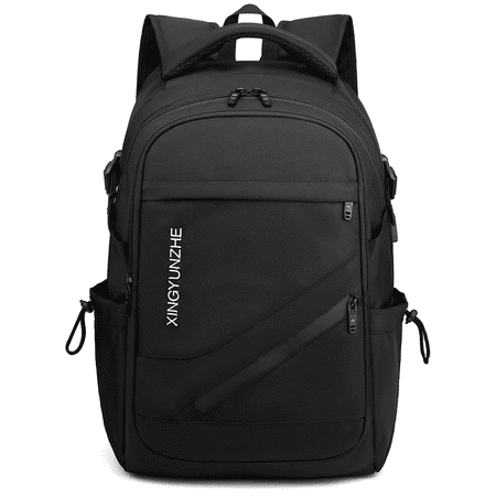 KVPLBQFD Campus Backpacks for Women Men Laptop Business Backpack with USB Charging Port Teens Waterproof Outdoor Active Travel Backpack
