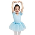 thumbnail image 3 of Girls Ballet Dress with Tutu, Sparkly Skirted Leotard, Stretch Dancewear for Ballet & Dance Class, 3 of 10