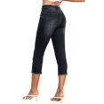 thumbnail image 4 of Women's high waist nine-point jeans fashion straight nine-point pants, 4 of 9