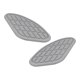 thumbnail image 1 of 2x Papas de tanque de motocicletas calcomanías no lipas fáciles de instalación de la instalación pegatinas protectores de reparación piezas de Gris, 1 of 8