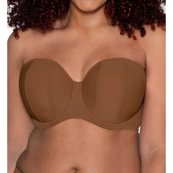 CURVY KATE Caramel Luxe Strapless Multiway Underwire Bra, US 30L, UK 30HH, NWOT