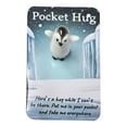 thumbnail image 1 of Fun Water Animals Pocket Hug with Inspirational Card, For Birthdays,And Day, Easter, L6D7 MotherS Day. FatherS, 1 of 8