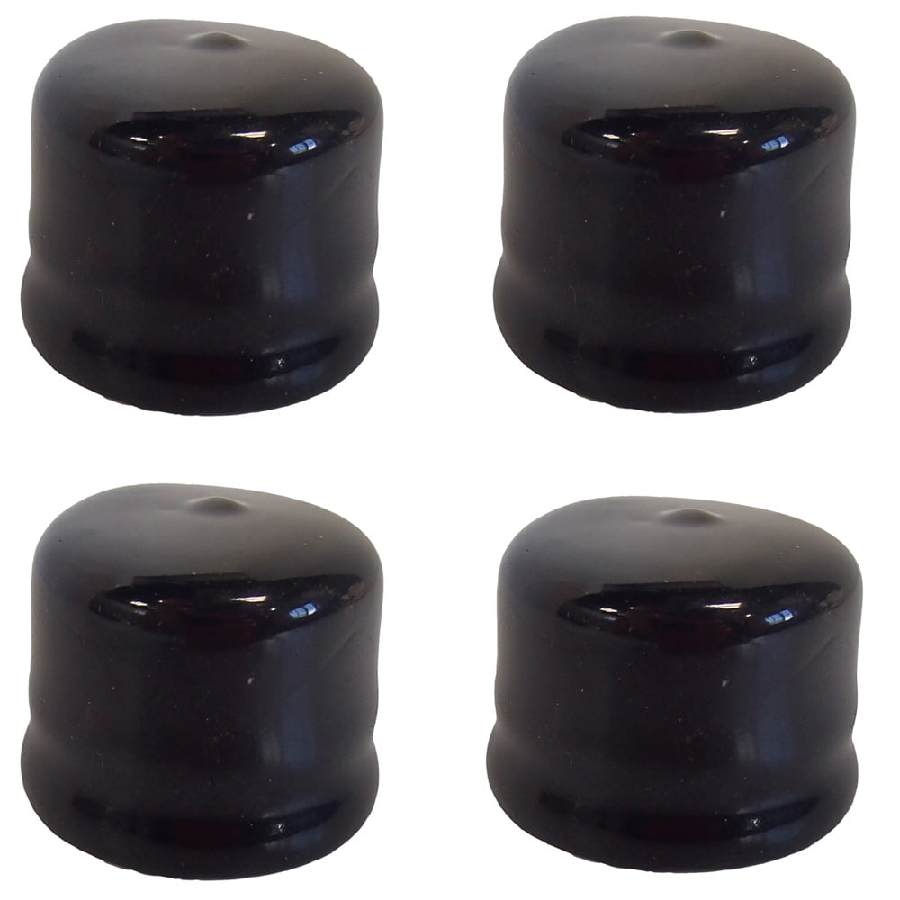 (4) Aftermarket Wheel Axle Hub Caps For Craftsman, Fits Husqvarna, AYP