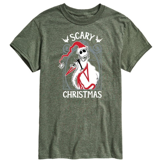 The Nightmare Before Christmas - Jack Scary Christmas - Men's Short Sleeve Graphic T-Shirt