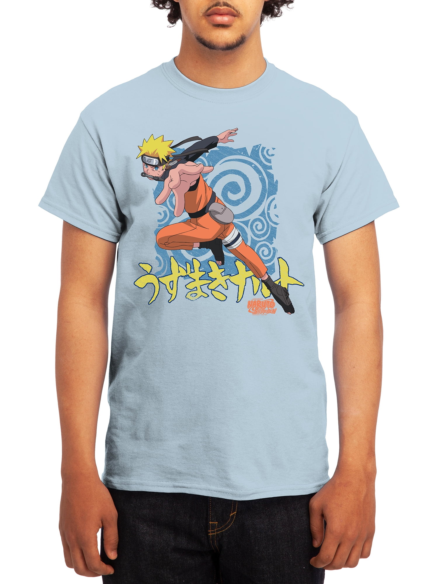Naruto Shippuden Men's Short Sleeve Graphic Tee - Walmart.com