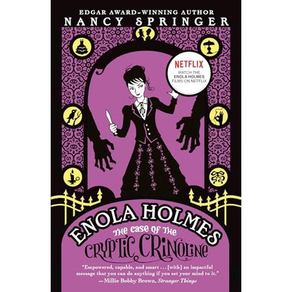 Pre-Owned Enola Holmes: The Case of the Cryptic Crinoline (Paperback) 0142416908 9780142416907