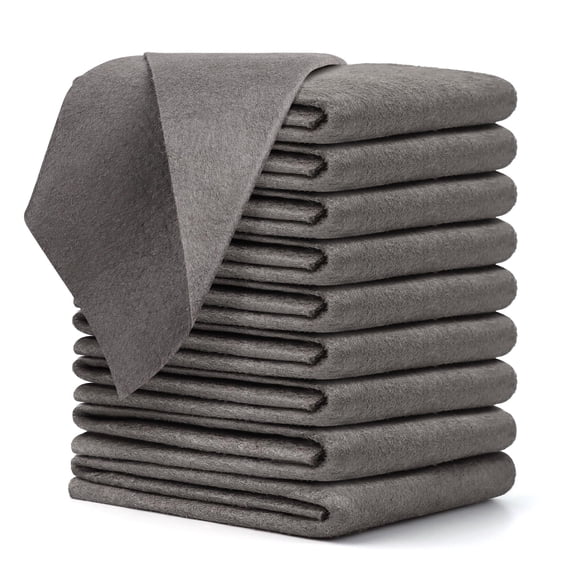 10 Pcs Thickened Magic Cleaning Cloth, Microfiber Streak Free Cleaning Cloths Reusable Magic Cleaning Wipes for Windows Glass
