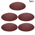 thumbnail image 3 of Veeki PSA Sanding Discs, 12-inch Self Stick Adhesive Back Sandpaper, 100 Grits No-Hole Aluminum Oxide Sanding Paper, for Random Orbital Sander, Wood, Metal Polishing, 5 Pcs-0621, 3 of 5