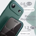 thumbnail image 5 of JETech Magnetic Silicone Case for iPhone Air, Compatible with MagSafe, Silky Touch (Midnight Green), 5 of 7