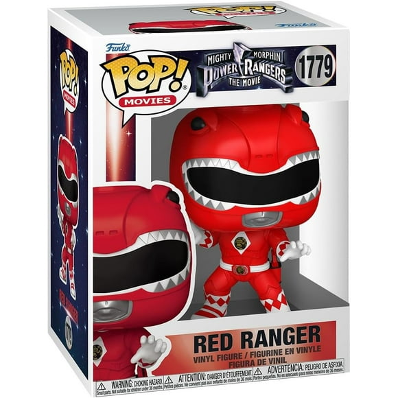 Pop Movies Power Rangers 3.75 Inch Action Figure - Red Ranger #1779
