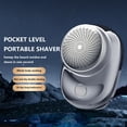 thumbnail image 4 of Kbndieu Razor Products Usb Rechargeable, Washable Shaver, Men's Mini Travel Portable Shaver, Birthday Gift and Holiday Home Essentials, 4 of 5
