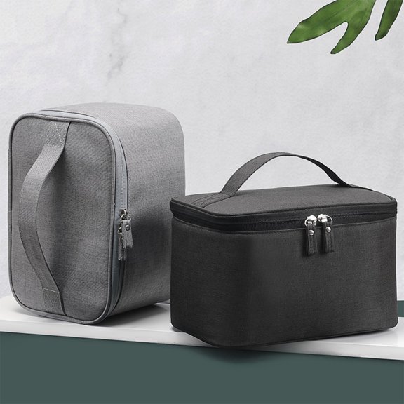 Aihimol Hook Wash Bag, Multifunctional Travel Cosmetics Storage Bag, Household Storage Pack, Bathroom Storage With Hanging For Business, Vacation, Black