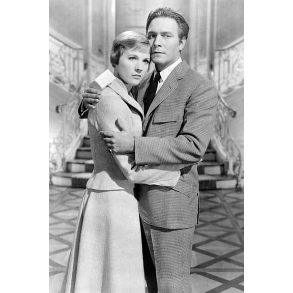 The Sound Of Music Julie Andrews Christopher Plummer 24X36 Poster