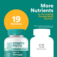 thumbnail image 4 of SmartyPants Prenatal Plus Multi & Omega-3 Gummies 2-Pack, Improved Formula, 50% Less Sugar, 120 Ct Ea, 4 of 10