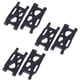 thumbnail image 1 of 1/14 RC Car Brazo oscilante Delantero y Trasero, 3PCS RC Suspensión del Brazo de Repuesto RC Upgrade Parte Compatible con WLtoys 144001 RC Car((144001-1250)) Amonsee No, 1 of 6