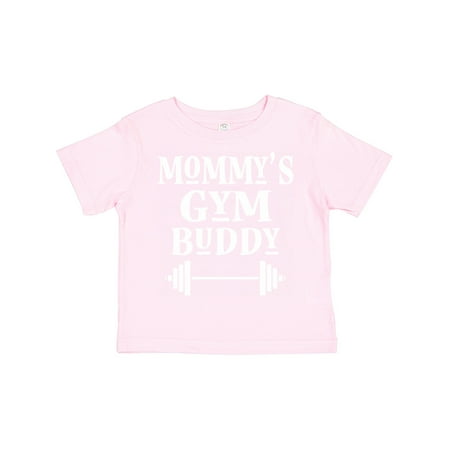 

Inktastic Mommy Gym Buddy Fitness Gift Gift Toddler Boy or Toddler Girl T-Shirt