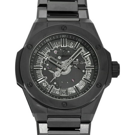 Pre-Owned HUBLOT Big Bang Integrated Time Only All Black World Limited 250 pieces 456.CX.0140.CX Dial Watch Men's (Good)