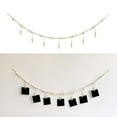 thumbnail image 4 of Tnarru Wall Hanging Photo Display With Wooden Beads Garland, DIY Picture Frame Set With Wood Clips For Rustic Country Home, Office Nursery Room, Dorm Decor, 4 of 8
