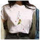 thumbnail image 1 of Puntoco, camiseta de mujer, tops casuales de verano, tops coreanos Harajuku con estampado de pájaros multicolores Puntoco Puntoco-3037, 1 of 9