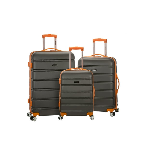 Rockland Rockland Luggage Melbourne 3 Piece Hardside Luggage Set