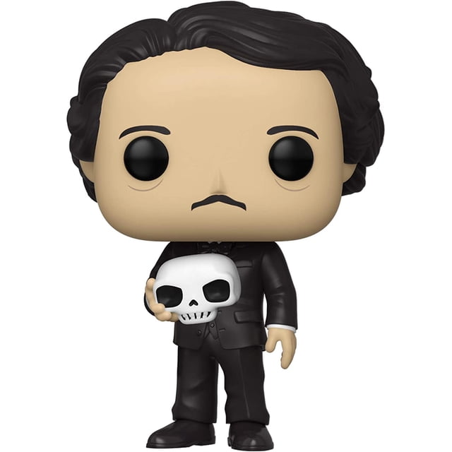 Funko Pop! Funko Iconos Edgar Allan Poe con Calavera