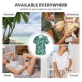 thumbnail image 7 of Wukai Pineapple Sea Turtle Classic V-Neck T-Shirt for Women: Comfortable, Stylish, and Versatile Wardrobe Essential-X-Large, 7 of 7