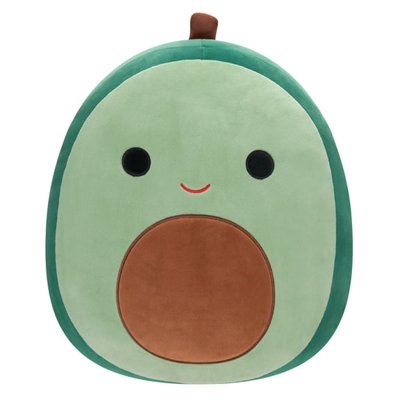 Squishmallows 16 inch Austin Green Avocado with Brown Pit - Child's Ultra Soft Stuffed Plush Toy