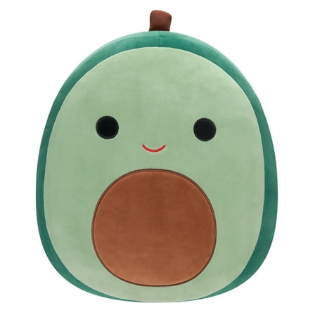 Squishmallows 16 inch Austin Green Avocado with Brown Pit - Child's Ultra Soft Stuffed Plush Toy