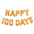 thumbnail image 1 of Globos de Papel Aluminio RUIANSI Feliz 100 Días 40 cm Decoración, 1 of 3