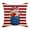 D, variant on LanSuare 4th of July American Patriotic Decorative Throw Pillow Cover Stripes Outdoor Cushion Cover for Sofa Couch Living Room Bed Decoration